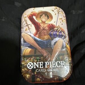 Luffy tin pack Vol 2 extremely rare find!!!